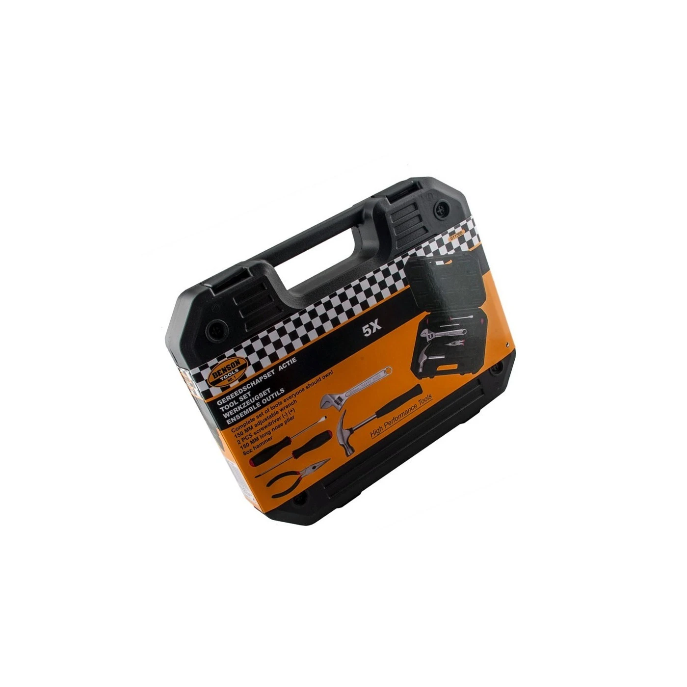 Basic Toolset In Case (5 Pieces) 2 Basic Toolset In Case (5 Pieces) - Image 2