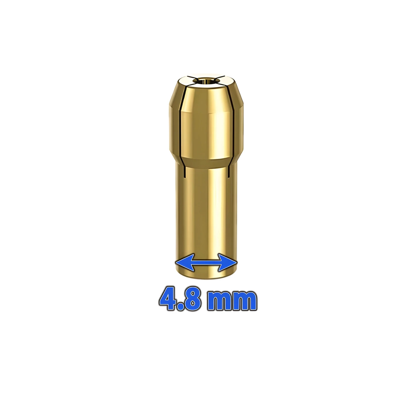 Complete Set Of 20 Collet Chucks (4.8 Mm), For Dremel Like Tools 2 Complete Set Of 20 Collet Chucks (4.8 Mm), For Dremel Like Tools - Image 2