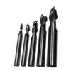 Set HSS Milling Cutters, 2 Flutes (5 Pcs)