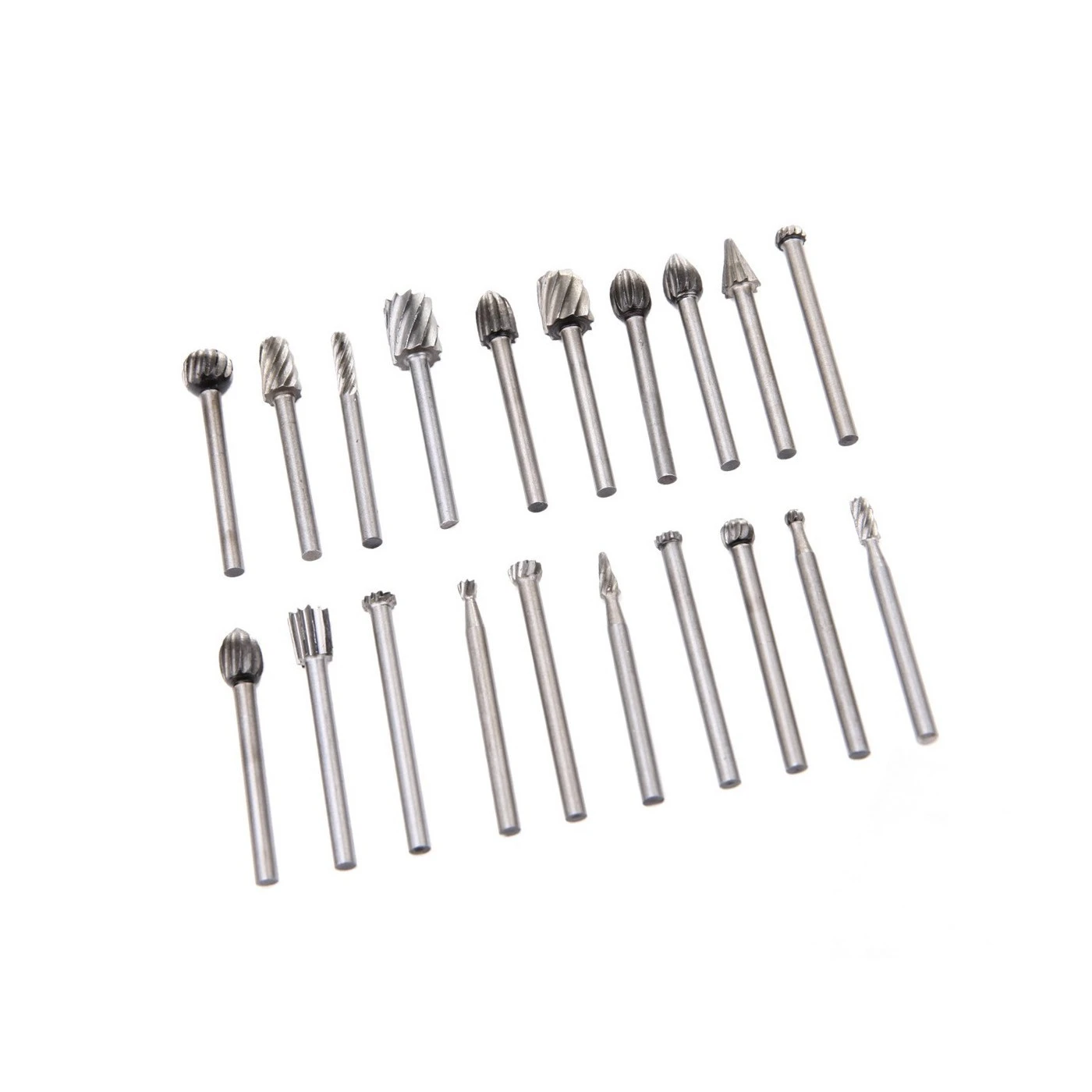 Set Mini (dremel) Milling Cutter/burrs (20 Pcs) 1 Set Mini (dremel) Milling Cutter/burrs (20 Pcs)