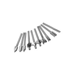 Set Mini (dremel) Milling Cutters 3.175 Mm (10 Pcs)