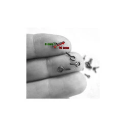 Set Mini Screw Eyes (1200 Pieces, 5x10 Mm, Different Colors, In 2 Boxes) -Wood Tools And Deco set mini screw eyes 1200 pieces 5x10 mm different colors in 2 boxes 2