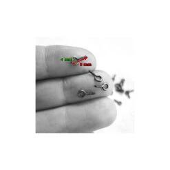 Set Mini Screw Eyes (900 Pieces, 4x8 Mm, Different Colors, In Box) -Wood Tools And Deco set mini screw eyes 900 pieces 4x8 mm different colors in box 2
