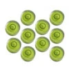 Set Of 10 Small Round Bubble Levels Size 5 (15x8 Mm)