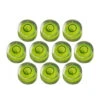 Set Of 10 Small Round Bubble Levels Size 7 (18x9 Mm)