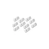 Set Of 10 Vials 10x10x29 Mm, Transparent