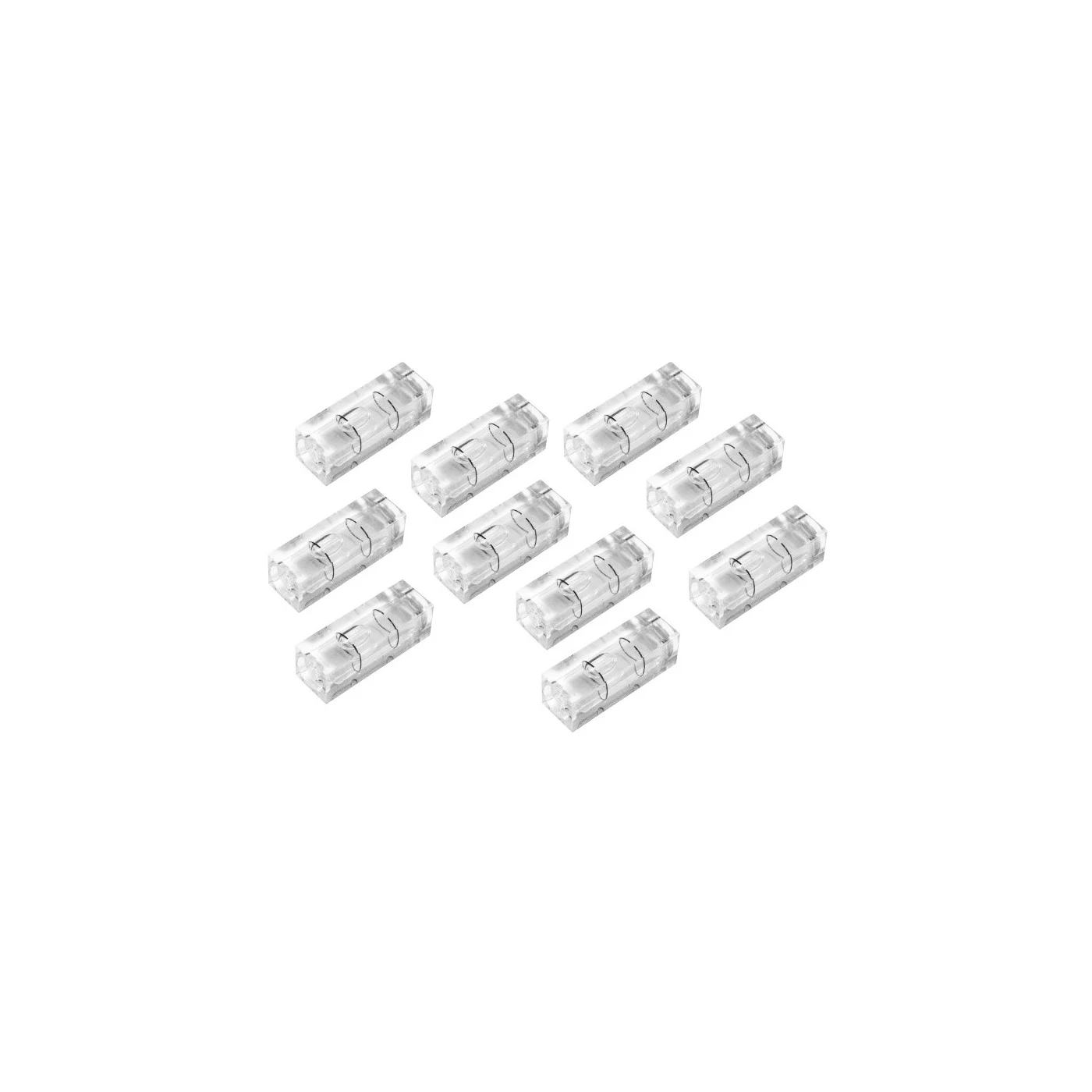 Set Of 10 Vials 10x10x29 Mm, Transparent 1 Set Of 10 Vials 10x10x29 Mm, Transparent