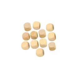 Set Of 100 Wooden Cubes (dice), Size: Large (25 Mm) -Wood Tools And Deco set of 100 wooden cubes dice size large 25 mm 2