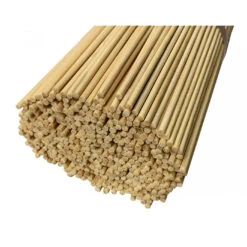 Set Of 1000 Long Bamboo Sticks (3 Mm X 50 Cm, Pointed On One Side)