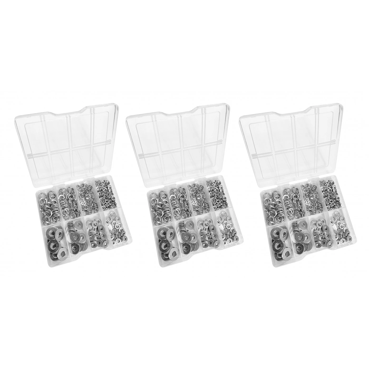 Set Of 1125 Washers In Plastic Assortment Boxes 2 Set Of 1125 Washers In Plastic Assortment Boxes - Image 2