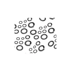 Set Of 1440 Spring Washers (smooth And Serrated)
