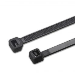 Set Of 150 Strong Tie Wraps, 7.8x370 Mm (black, Extra Wide)