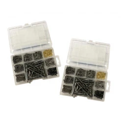 Set Of 1950 Metal Nails (mix Assortiment, 13-80 Mm Length)