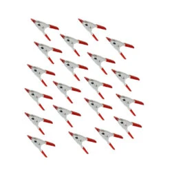 Set Of 20 Clamps, (size: Small, 5x1 Cm)