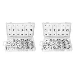 Set Of 200 Pieces Self-locking Nuts (M4-M12) -Wood Tools And Deco set of 200 pieces self locking nuts m4 m12 2