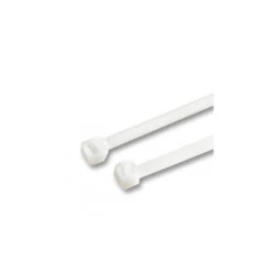 Set Of 200 Strong Tie Wraps, 4.8x370 Mm (white, Extra Long)