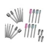Set Of 24 Pcs Micro (dremel/proxxon) Milling Cutters And Burrs