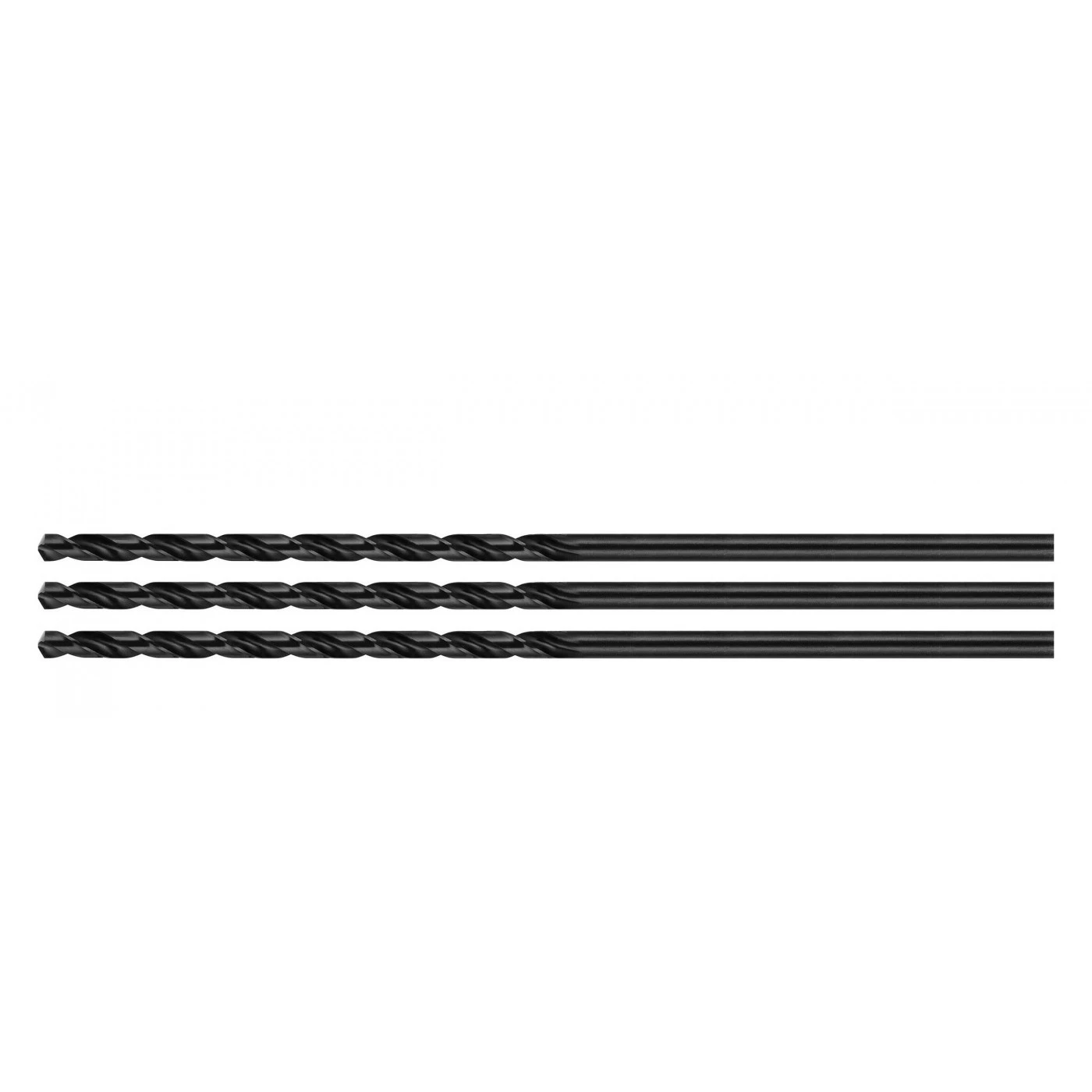 Set Of 3 Metal Drill Bits, Extra Long (6.5x400 Mm) 1 Set Of 3 Metal Drill Bits, Extra Long (6.5x400 Mm)