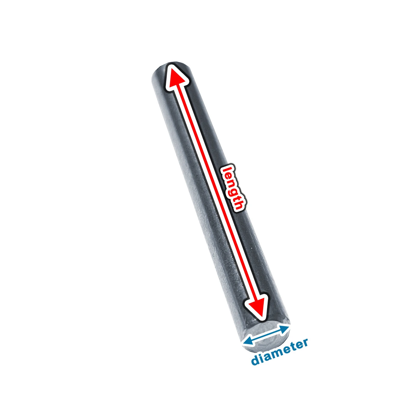 Set Of 30 Cylinder Shaped Rods (8.0x25 Mm, Stainless Steel 304) 2 Set Of 30 Cylinder Shaped Rods (8.0x25 Mm, Stainless Steel 304) - Image 2