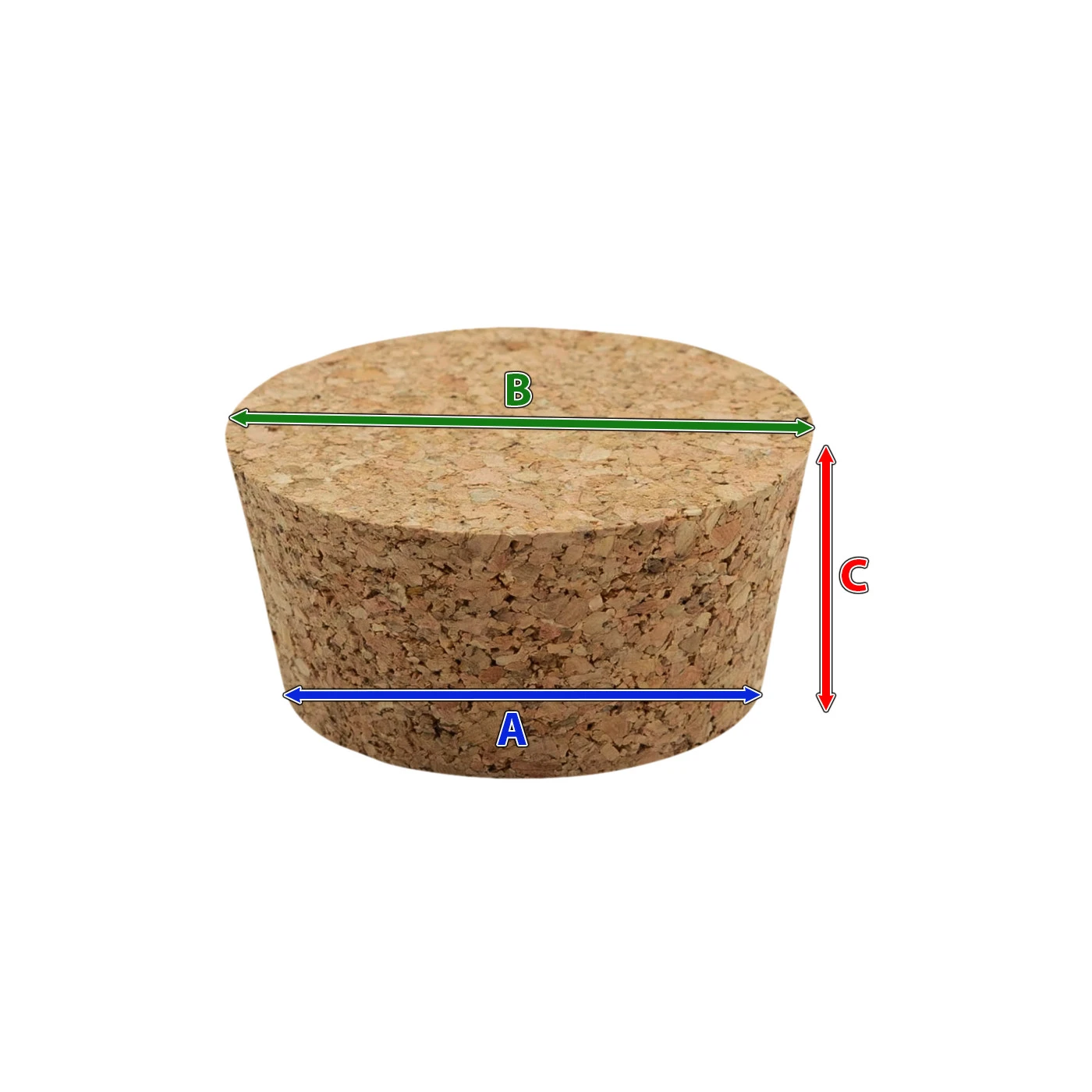 Set Of 30 Corks For Crafting Or Bottles (size 1: 9x6x9 Mm) 2 Set Of 30 Corks For Crafting Or Bottles (size 1: 9x6x9 Mm) - Image 2