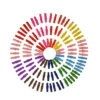 Set Of 300 Colored Micro Clothes Pins (25 Mm, Wood)