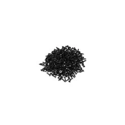 Set Of 300 Mini Screws (2.0x8 Mm, Countersunk, Black Color)