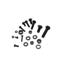 Set Of 300 Nylon Bolts, Nuts And Washers (white And Black) -Wood Tools And Deco set of 300 nylon bolts nuts and washers white and black 4