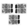 Set Of 3375 Small Nails In Plastic Assortment Boxes (11-30 Mm)
