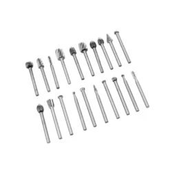 Set Of 50 Pcs Micro (dremel) Milling Cutters/burrs -Wood Tools And Deco set of 50 pcs micro dremel milling cutters burrs 2