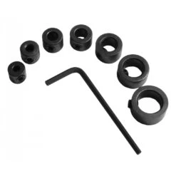 Set Of 7 Drill Bit Stop Collars