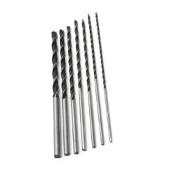 Set Of 7 Wood Drills (4-12 Mm) Extra Long Wood Drill Bits (300 Mm)