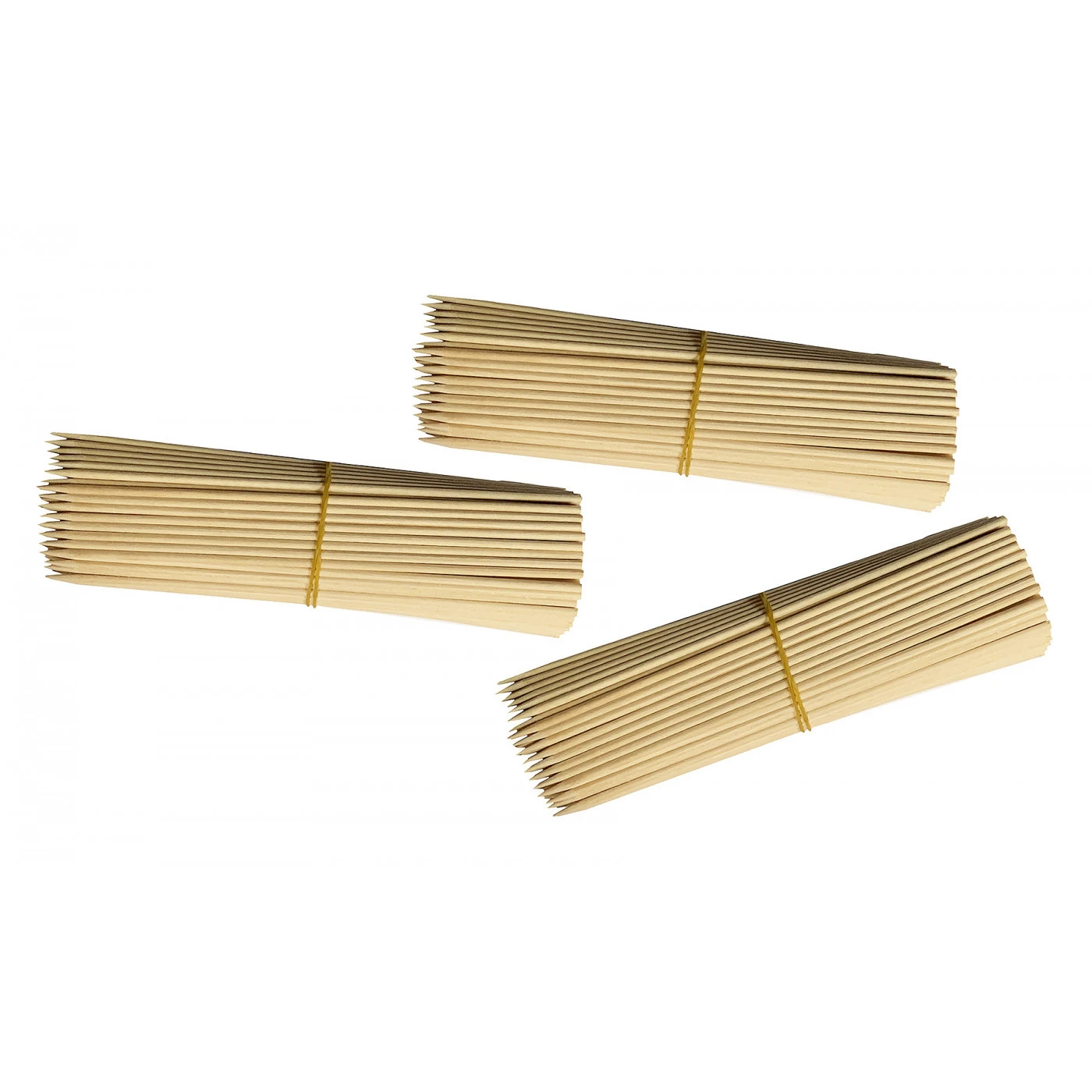 Set Of 750 Wooden Sticks (3 Mm X 18 Cm, Birch Wood, Pointed) 1 Set Of 750 Wooden Sticks (3 Mm X 18 Cm, Birch Wood, Pointed)
