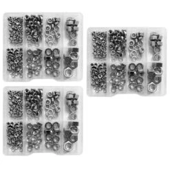 Set Of 810 Nuts In Plastic Assortment Boxes (M3-M10)