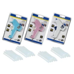 Set Of Glue Gun With 26 Glue Sticks (230v, White)