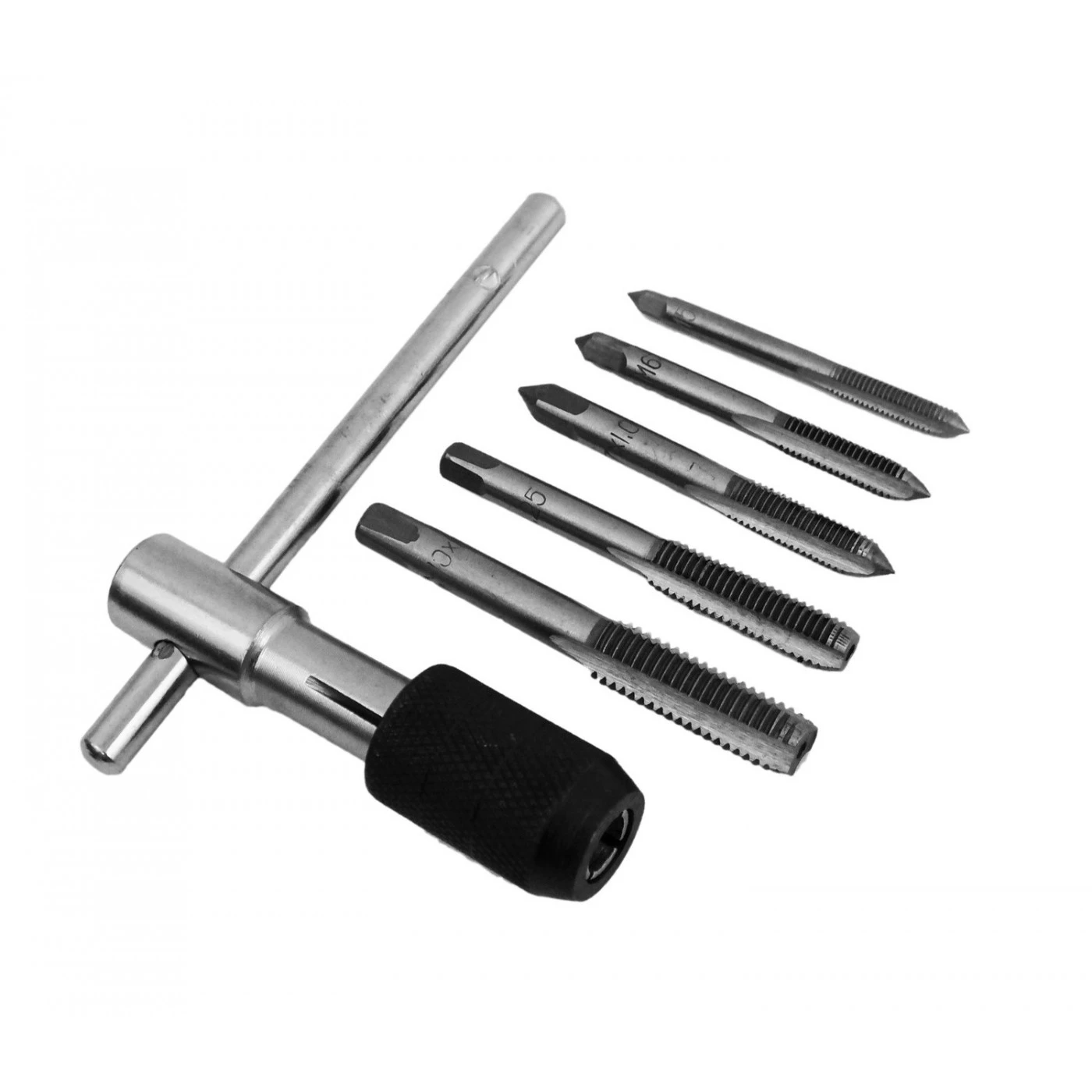Set Of Taps M5, M6, M7, M8, M10 With Tap Iron 1 Set Of Taps M5, M6, M7, M8, M10 With Tap Iron