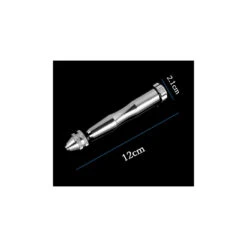 Solid Hand Drill, Silver With 10 Drill Bits 7 Solid Hand Drill, Silver With 10 Drill Bits -Wood Tools And Deco solid hand drill silver with 10 drill bits 2